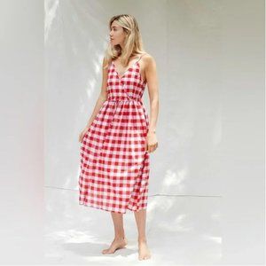 Christy Dawn Lincoln Dress | Watermelon Checker